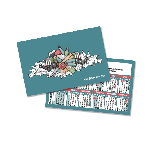 grafikküche Taschenkalender 2017